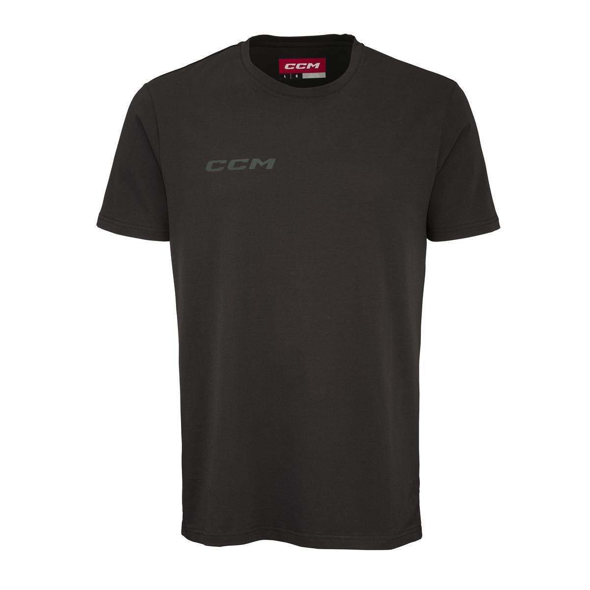 CCM Triko CCM Core SS Tee YTH, černá, Dětská, L