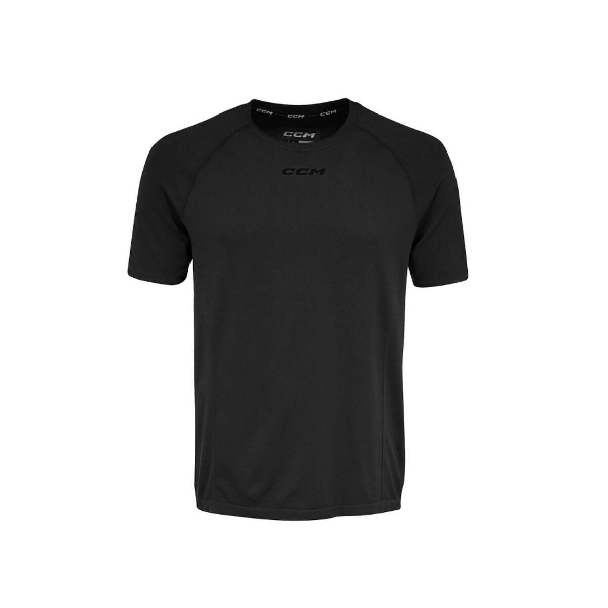 CCM Triko CCM Premium Training Tee SR, černá, Senior, XL