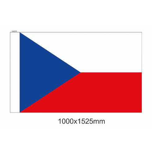 Flag of the Czech Republic 1000x1525mm