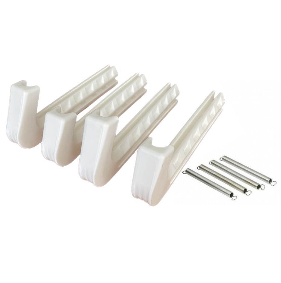 Sweat Blood Chránič hokejových nožů Sweat Blood s pružinou, bílá, Senior