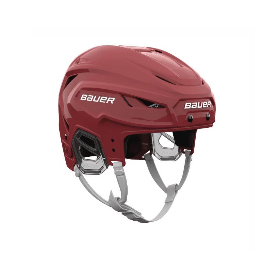 Bauer Hokejová helma Bauer Hyperlite 2 S23 SR, Senior, červená, 55-60cm, S-M