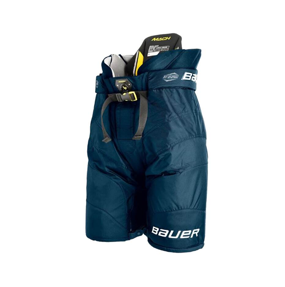 Bauer Hokejové kalhoty Bauer Supreme Mach S23 SR, Senior, tmavě modrá, L