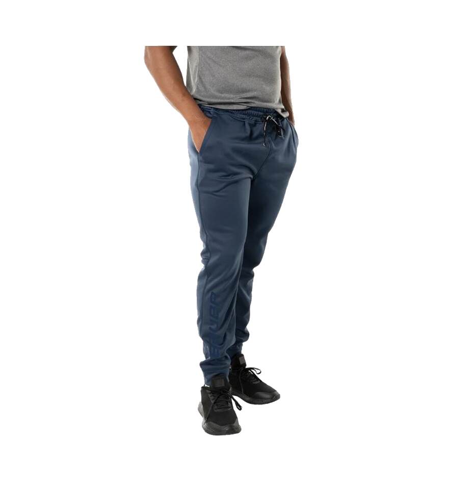 Bauer Kalhoty Bauer Team Fleece Jogger SR, Senior, tmavě modrá, M