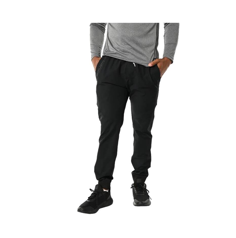 Bauer Kalhoty Bauer Team Woven Jogger SR, Senior, tmavě modrá, XS