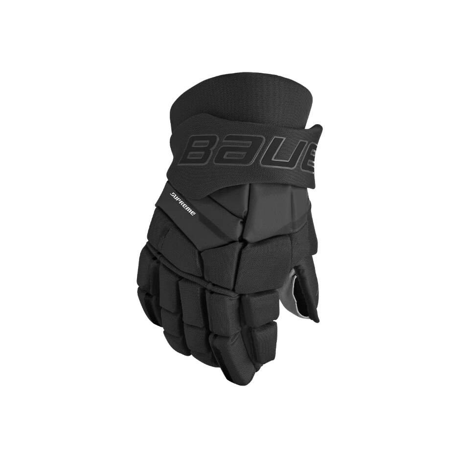 Bauer Hokejové rukavice Bauer Supreme M3 S23 INT, Intermediate, černá, 12"