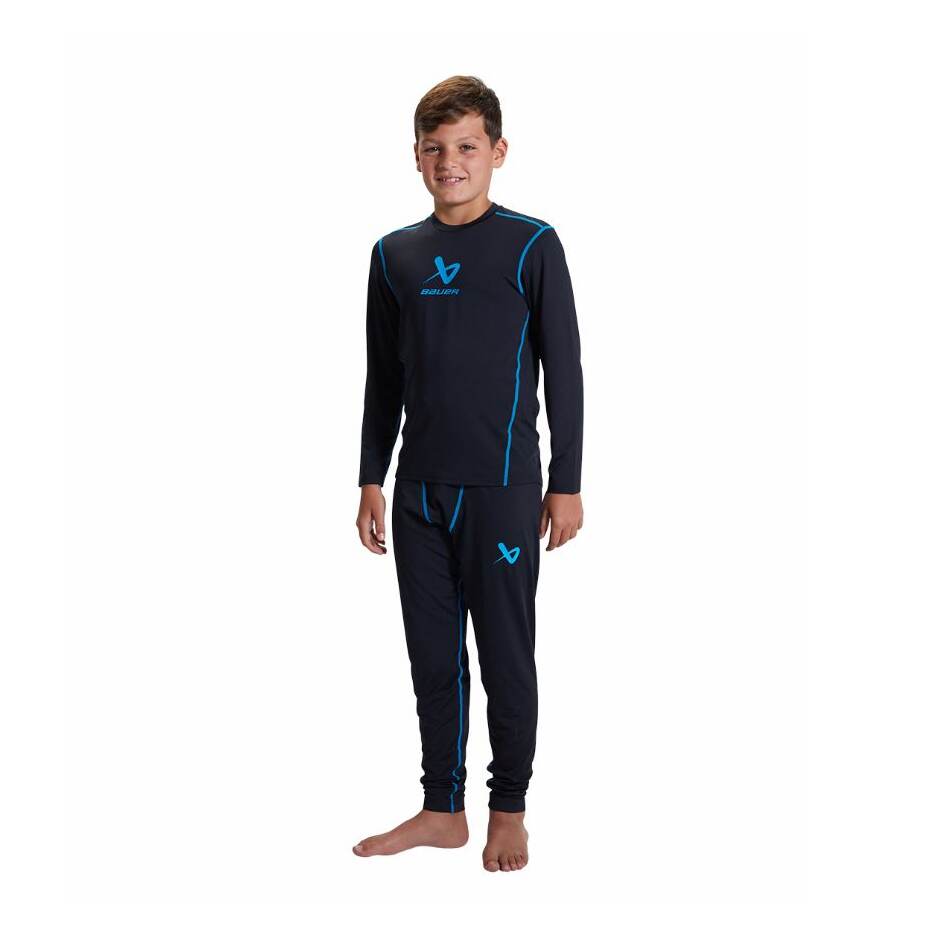 Bauer Triko s dlouhým rukávem Bauer Basics BL LS Top YTH, Dětská, L
