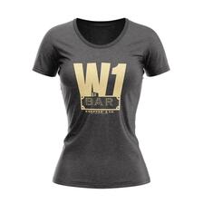 T-shirt Knapper W1 AU Bar Dark Grey