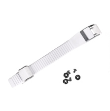 Pracka + Opasok Powerslide Classic Buckle Set White 22cm