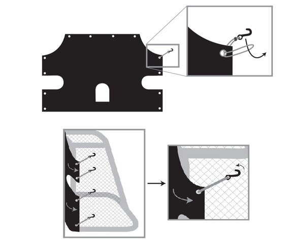 Shooting target Accushot Winnwell Accushot 72" Heavy Duty
