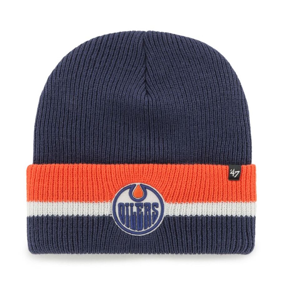 47' Brand Čepice NHL 47 Brand Split Cuff Knit SR, Senior, Edmonton Oilers