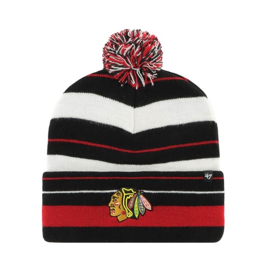 47' Brand Čepice NHL 47 Brand Power Line Cuff Knit SR, Senior, Chicago Blackhawks
