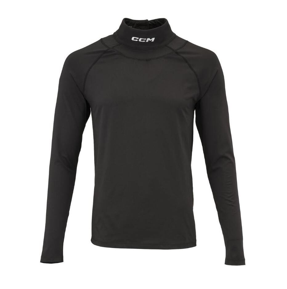 CCM Triko s nákrčníkem CCM Neck Guard Compression JR, Junior, L
