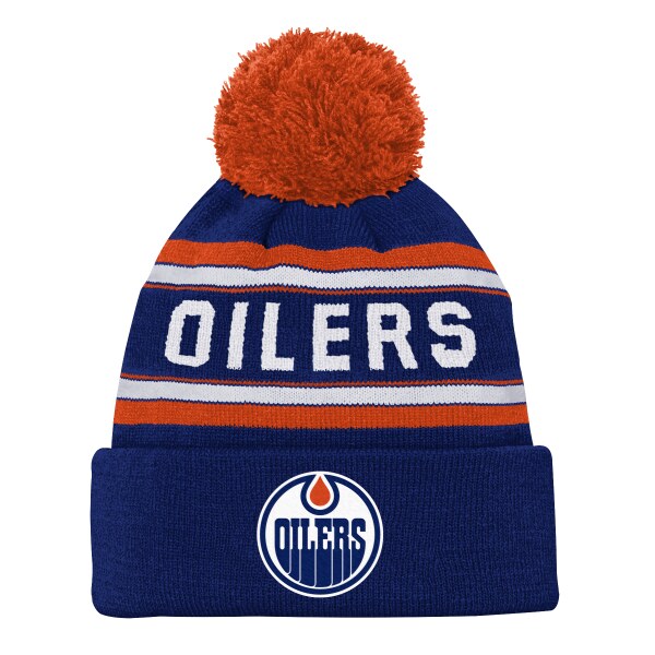 Outerstuff Čepice Outerstuff Jacquard Cuffed Knit YTH, Dětská, Edmonton Oilers