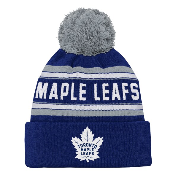 Outerstuff Čepice Outerstuff Jacquard Cuffed Knit YTH, Dětská, Toronto Maple Leafs