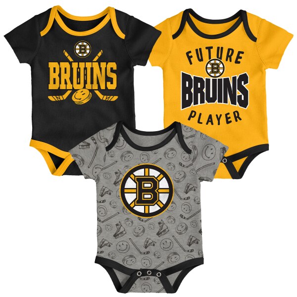 Outerstuff Bodyčka Outerstuff NHL Slam Dunk (3ks) YTH, Dětská, Boston Bruins, 12M