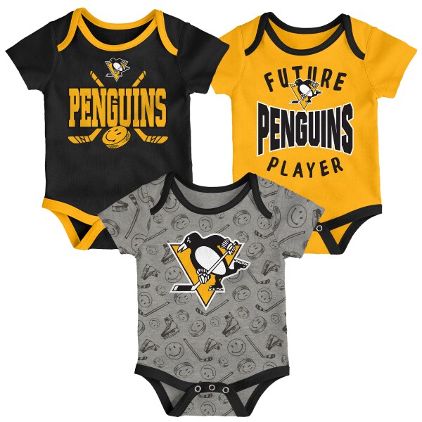 Outerstuff Bodyčka Outerstuff NHL Slam Dunk (3ks) YTH, Dětská, Pittsburgh Penguins, 24M