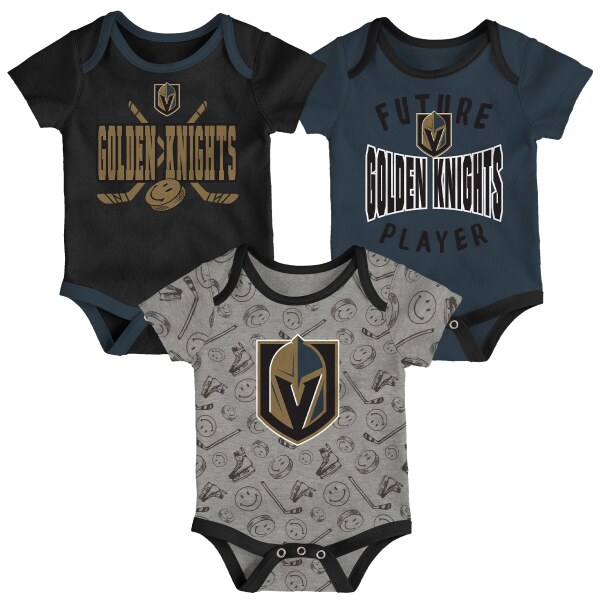 Outerstuff Bodyčka Outerstuff NHL Slam Dunk (3ks) YTH, Dětská, Vegas Golden Knights, 18M