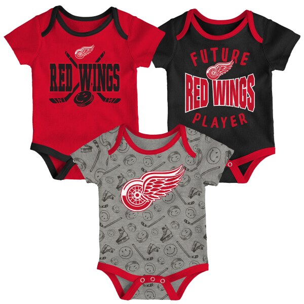 Outerstuff Bodyčka Outerstuff NHL Slam Dunk (3ks) YTH, Dětská, Detroit Red Wings, 24M