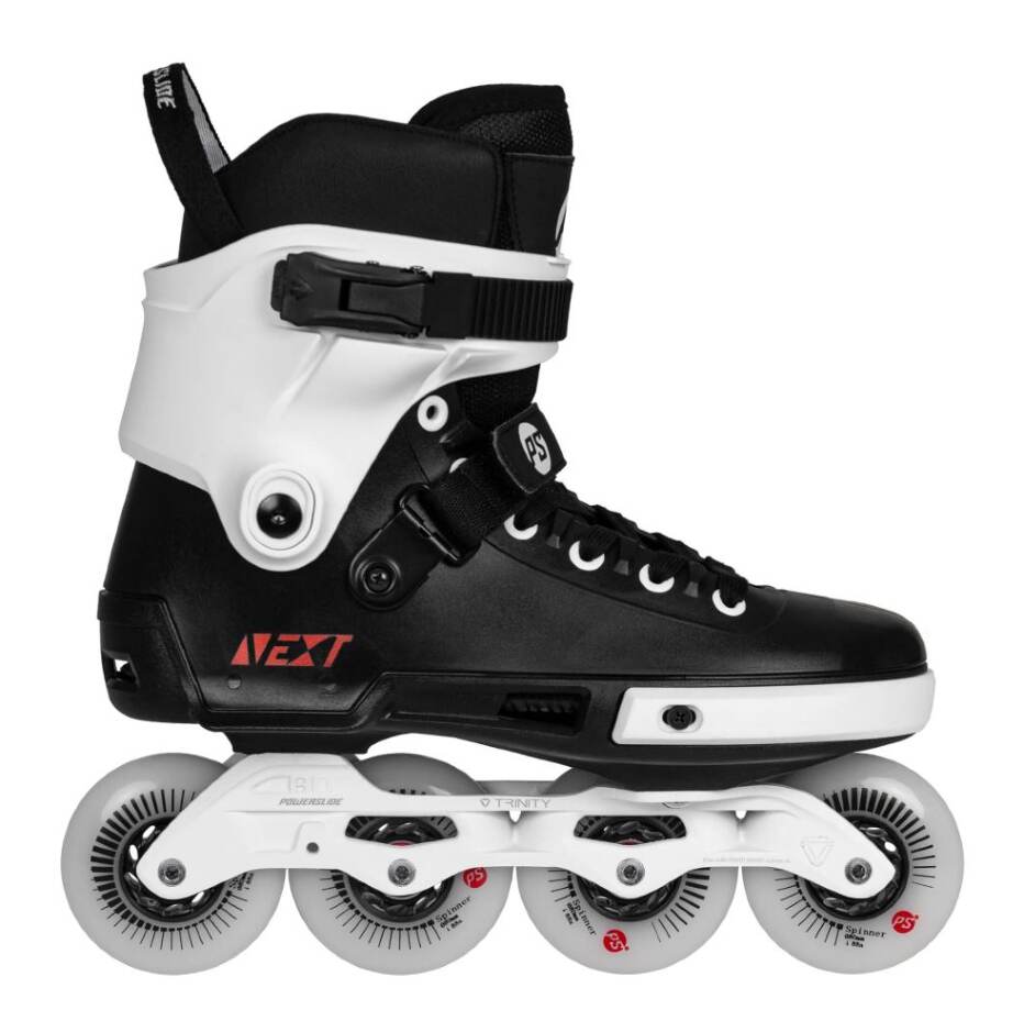 Powerslide Kolečkové brusle Powerslide Next Core Black 80 Trinity, 4x, 80, 42-43