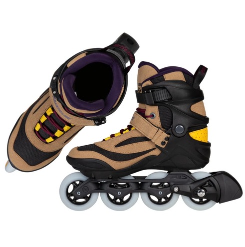 Kolečkové brusle Powerslide Phuzion Radon Umber 80 Trinity