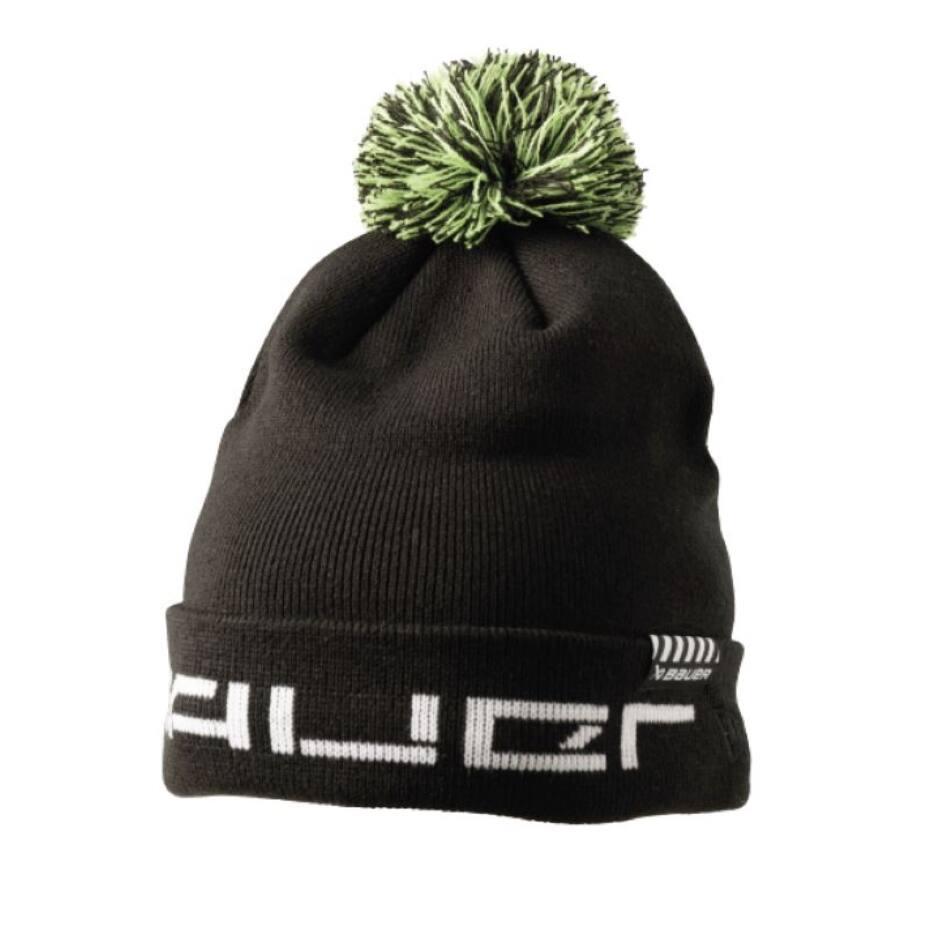 Bauer Čepice Bauer Branded Knit Pom YTH, Dětská