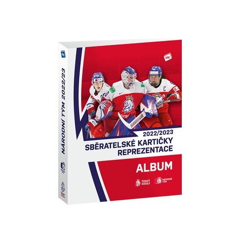 Collectors album for hockey cards 2023 + 10 foils