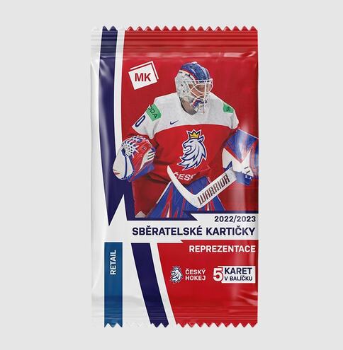 Hockey cards Czech Ice Hockey Team 2023 Retail