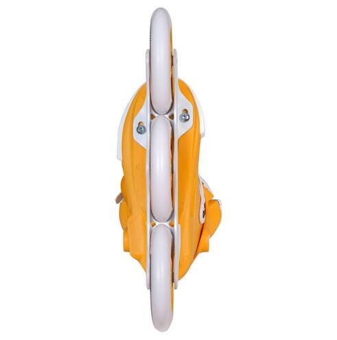 Kolečkové brusle Powerslide Next Mustard 125 Trinity