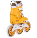 Kolečkové brusle Powerslide Next Mustard 125 Trinity