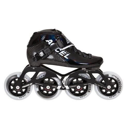 Youth inline skates  Powerslide Accel Race Black Kids