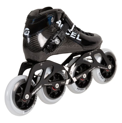 Youth inline skates  Powerslide Accel Race Black Kids