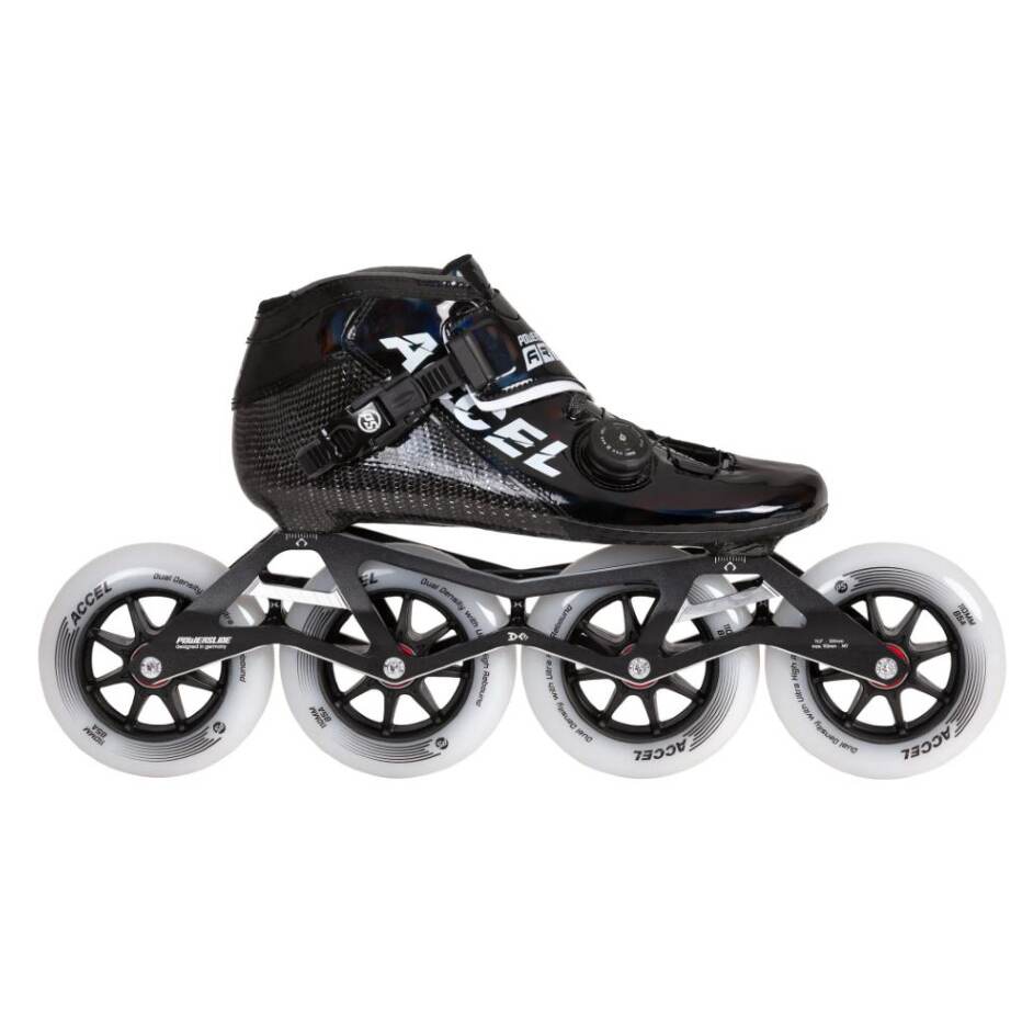 Powerslide Kolečkové brusle Powerslide Accel Black 110, 36, 4x, 110