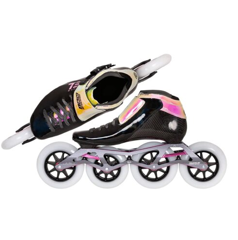 Kolieskové korčule Powerslide Accel Race Pink 110/100