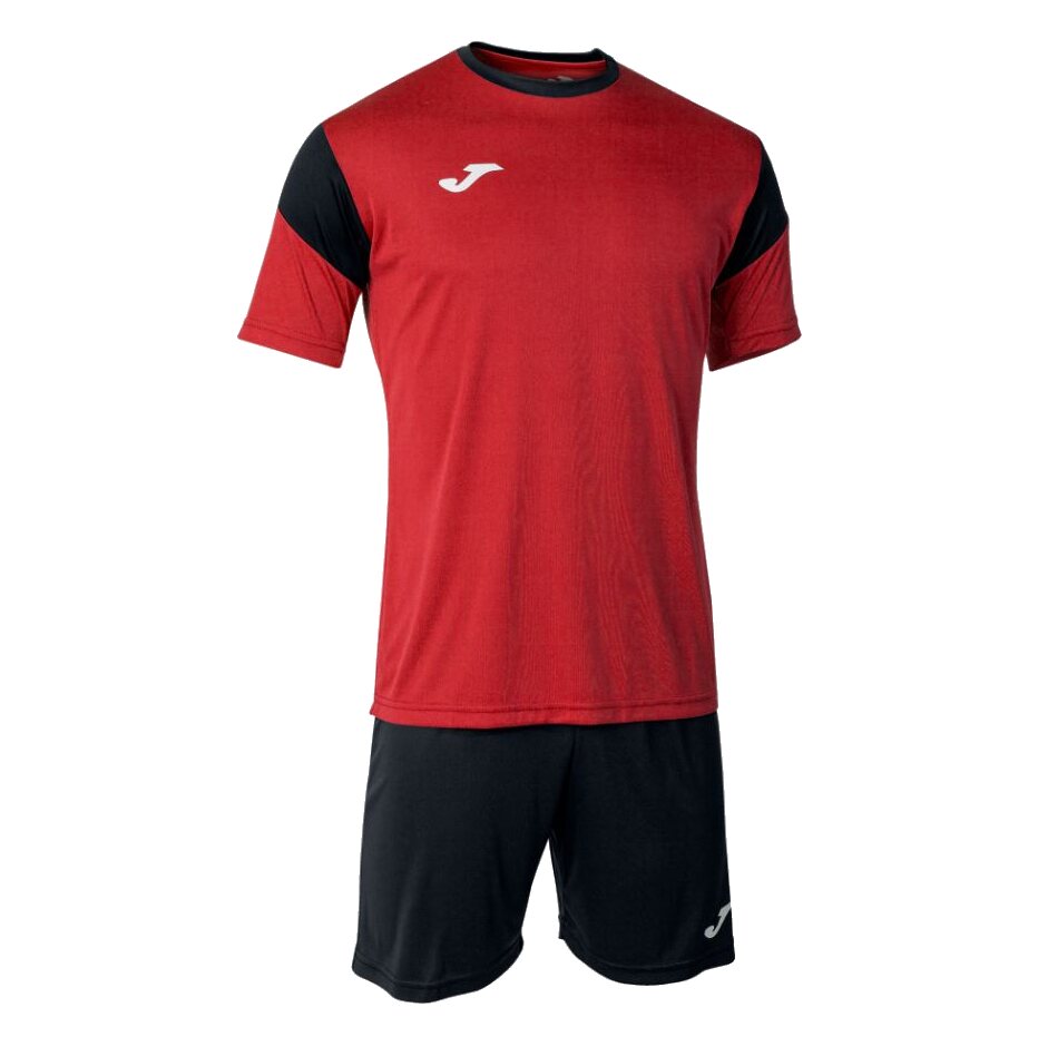 Joma Triko + Kraťasy Joma Phoenix Set, červená-černá, XS