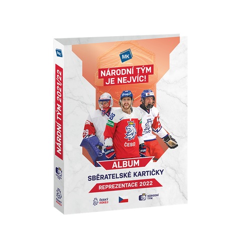 Zberateľský album pre hokejové kartičky 2022 + 10 fólií