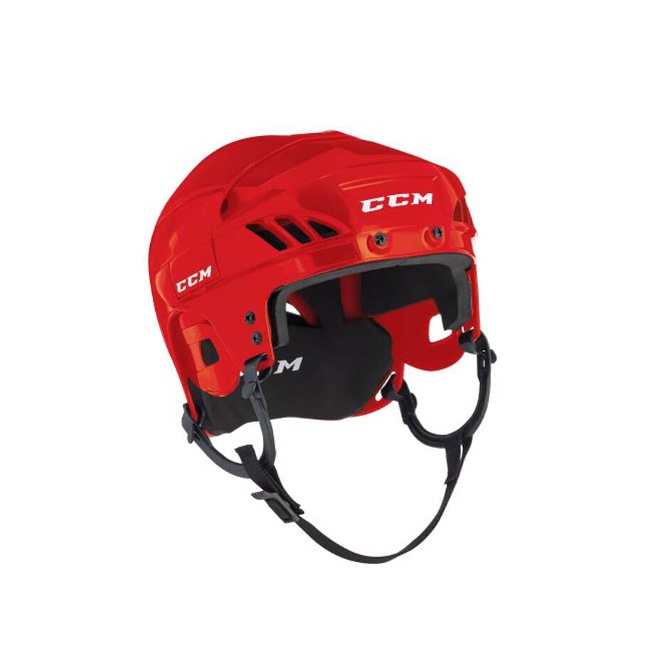 CCM Hokejová helma CCM 50 SR, Senior, červená, 48-53cm, XS