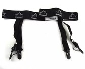 Hockey suspenders Winnwell Black YTH