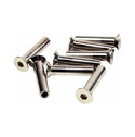 Screws Mission RH Flushmount Axle (8pcs)