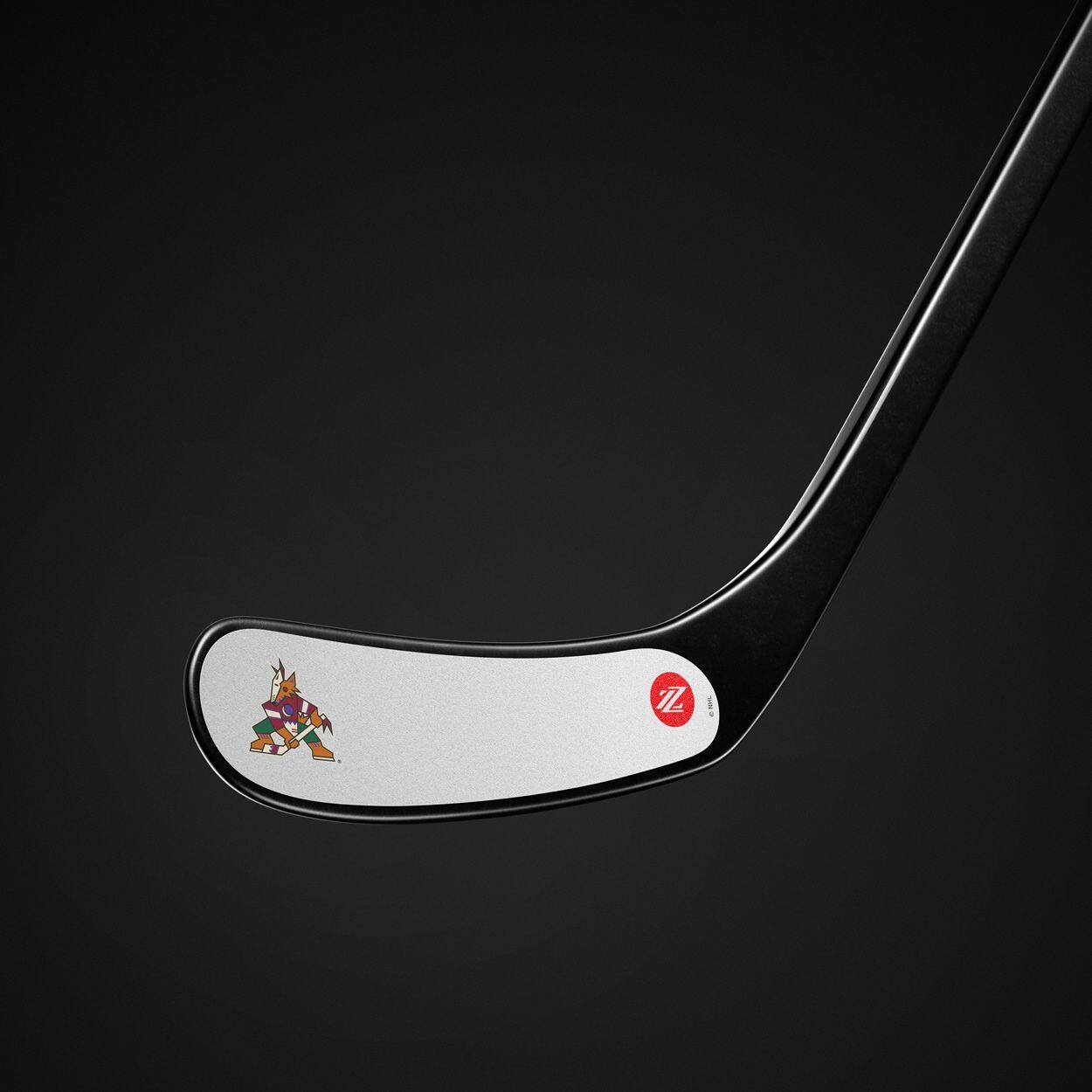 Rezztek Páska na čepel Rezztek Doublepack NHL (2páry), Senior, bílá, Arizona Coyotes