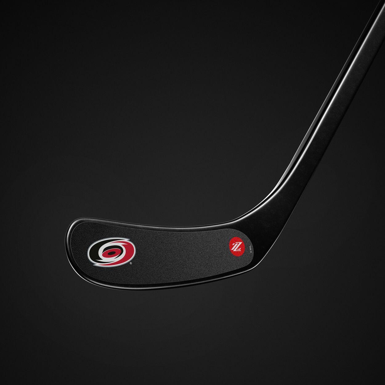Rezztek Páska na čepel Rezztek Doublepack NHL (2páry), Senior, černá, Carolina Hurricanes