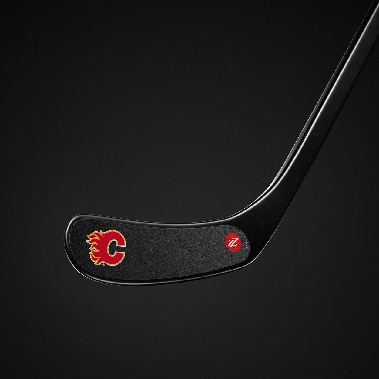 Rezztek Páska na čepel Rezztek Doublepack NHL (2páry), Junior, černá, Calgary Flames