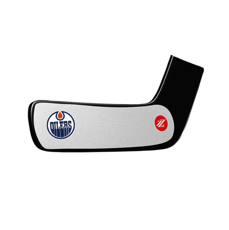 Rezztek Brankářská páska na čepel Rezztek Doublepack NHL (2páry), Senior, bílá, Edmonton Oilers