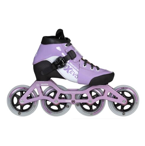 Detské kolieskové korčule Powerslide XXX Adjustable EVO Levander/White