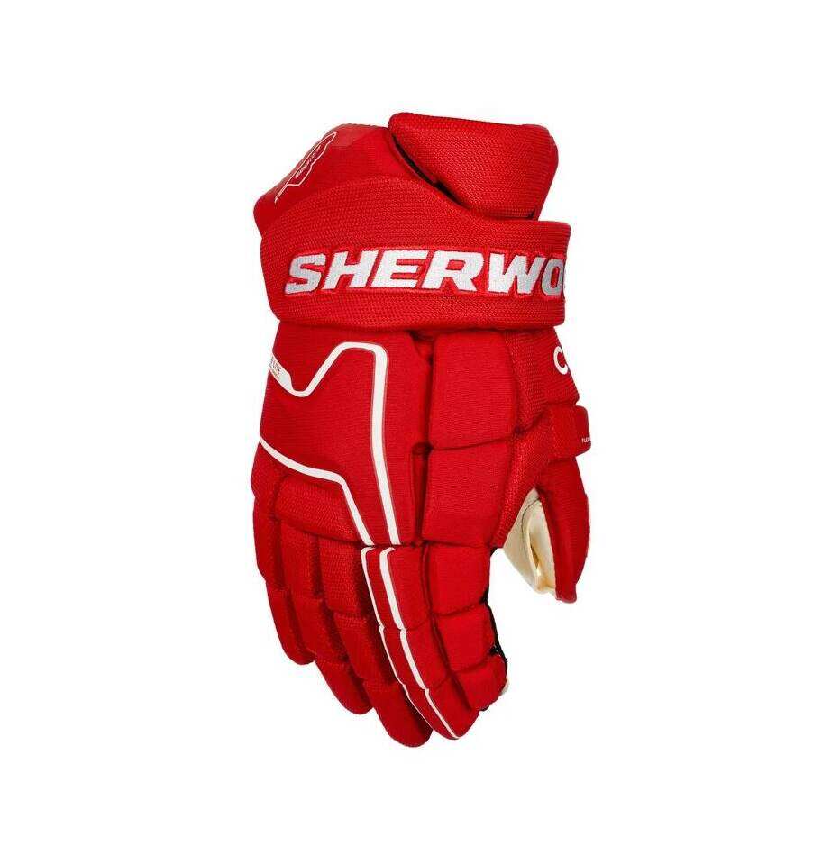 Sherwood Hokejové rukavice Sherwood Code Encrypt Pro JR, Junior, červená, 11"