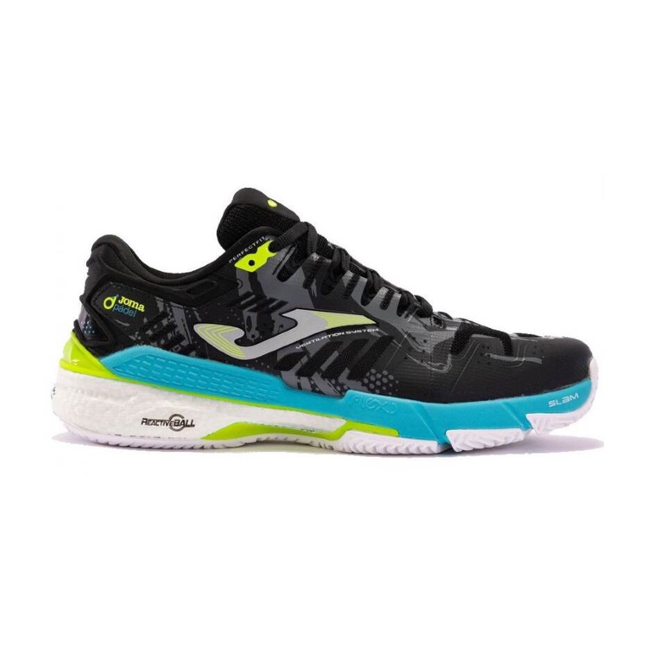 Joma Boty Joma Slam Men 2401 Black Blue, 11.5, 45