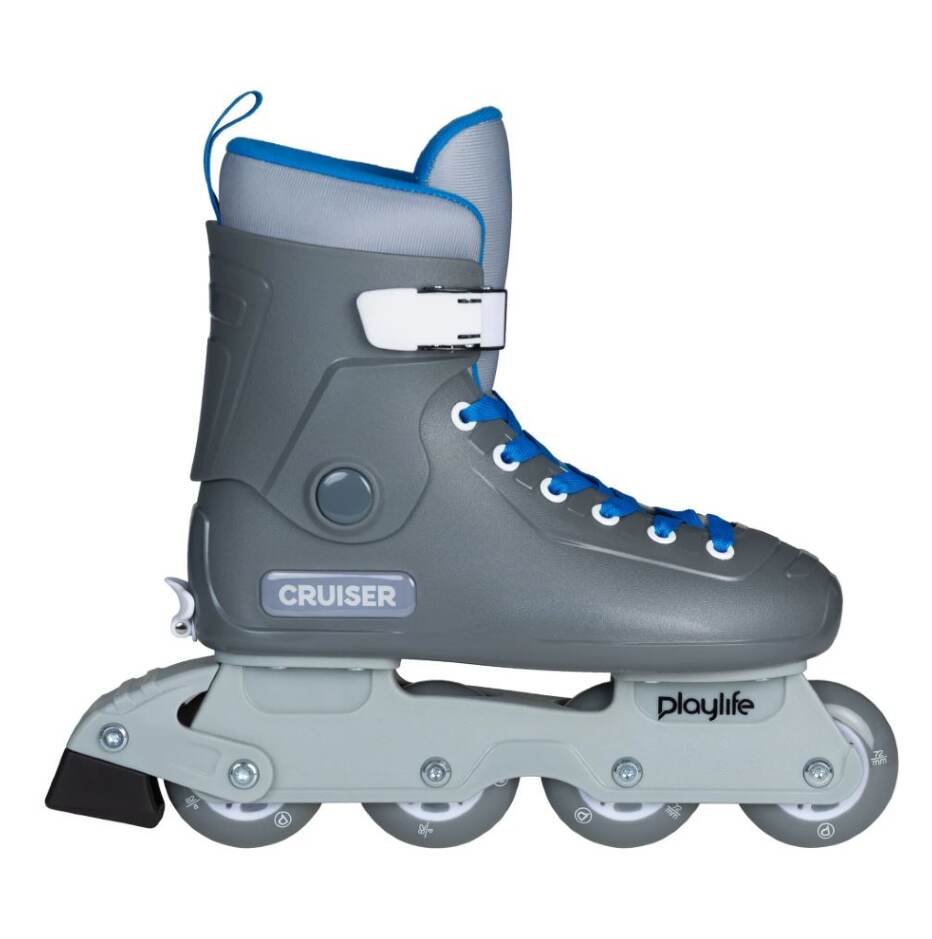 Powerslide Dětské kolečkové brusle Playlife Cruiser Grey ADJ., 4x, 72, 39-42