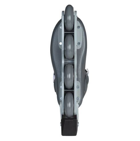 Detské kolieskové korčule Playlife Cruiser Grey ADJ.