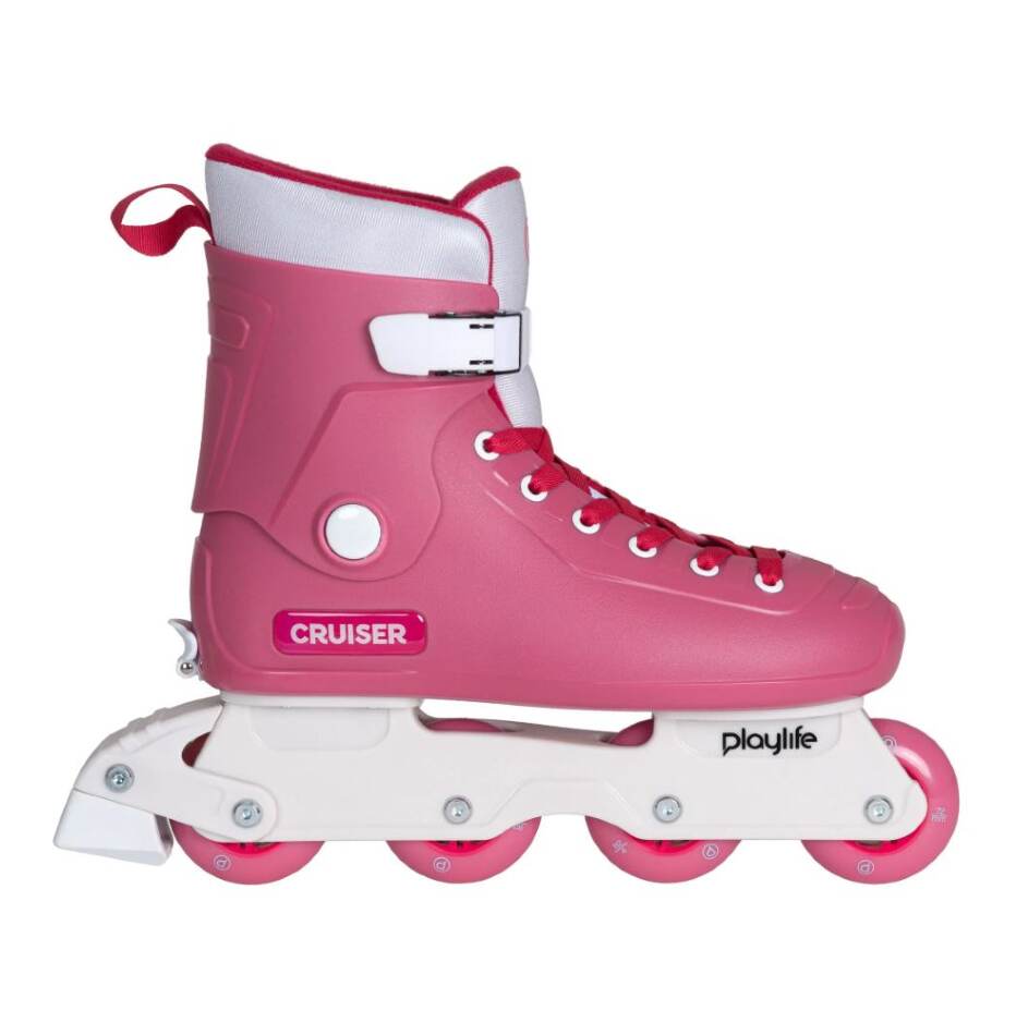 Powerslide Dětské kolečkové brusle Playlife Cruiser Pink ADJ., 4x, 72, 39-42