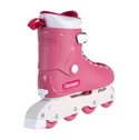 Detské kolieskové korčule Playlife Cruiser Pink ADJ.