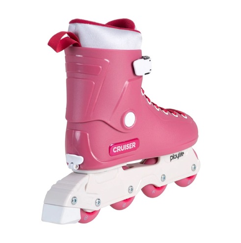 Detské kolieskové korčule Playlife Cruiser Pink ADJ.